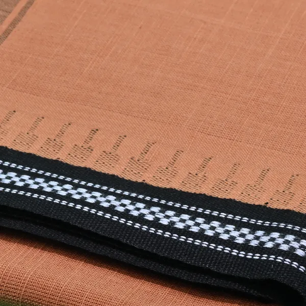 Cotton_Men'S_Single_Dhoti_With_Border-2Mtrs