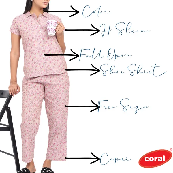Pink_Pure_Cotton_Ladies_Night_Dress_For_Adult