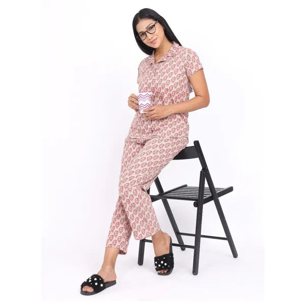 Pink_Pure_Cotton_Ladies_Night_Dress_For_Adult