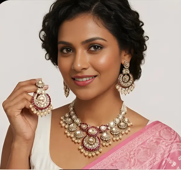 Bidaai_Polki_Designer_Necklace_Set