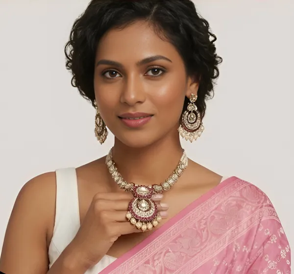 Bidaai_Polki_Designer_Necklace_Set