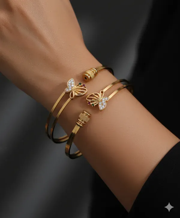 High_Gold_Plated_Butterfly_Studded_Bangles_for_Women