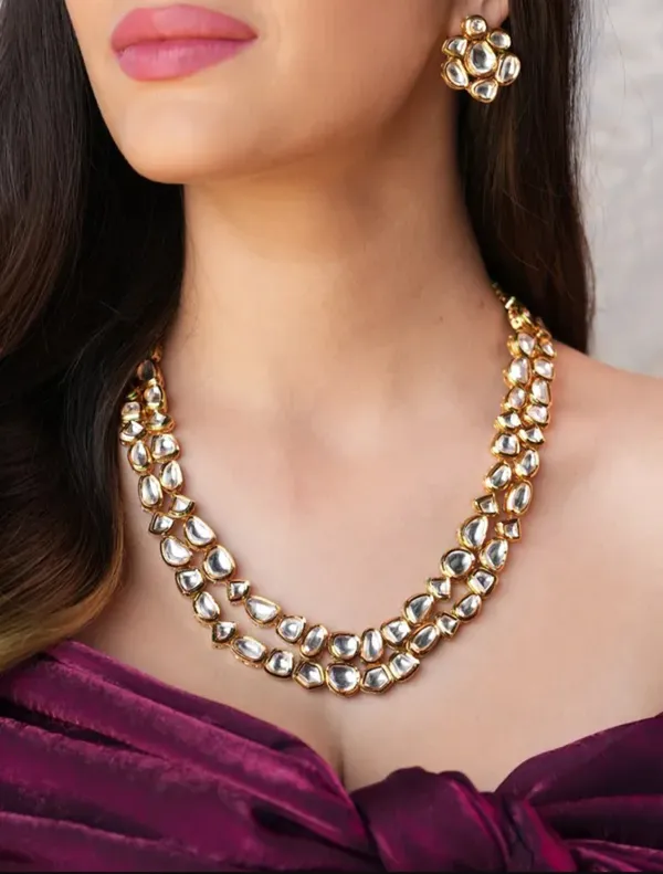 White_&_Gold_Binnis_Wardrobe_Vidhira_Layered_Kundan_Stone_Necklace_Set