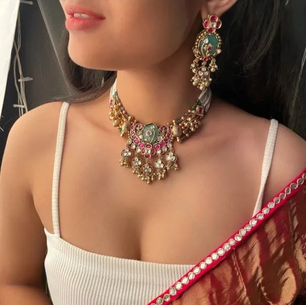 Vaani_Pearl_Antique_Designer_Necklace
