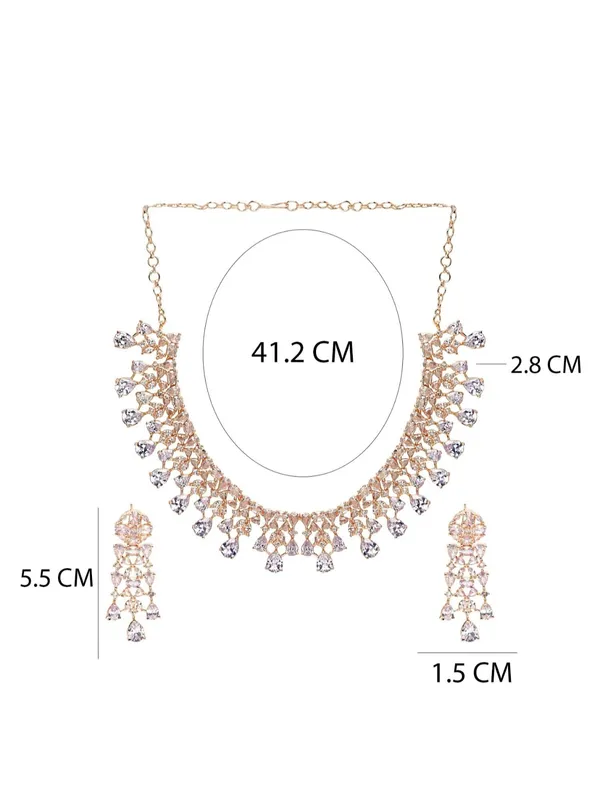 Rose_Gold_And-Studded_Jewellery_Set