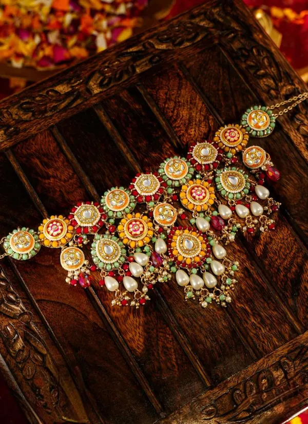 Night_Full_Of_Splendor_Enamelled_Kundan_Necklace