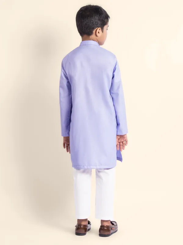 Purple_Printed_Kurta_With_Pyjama_For_Boy