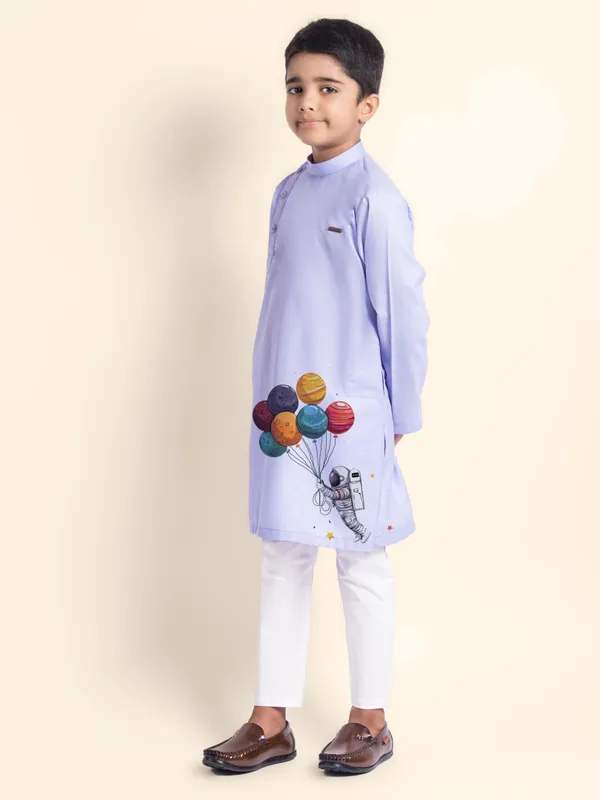 Purple_Printed_Kurta_With_Pyjama_For_Boy