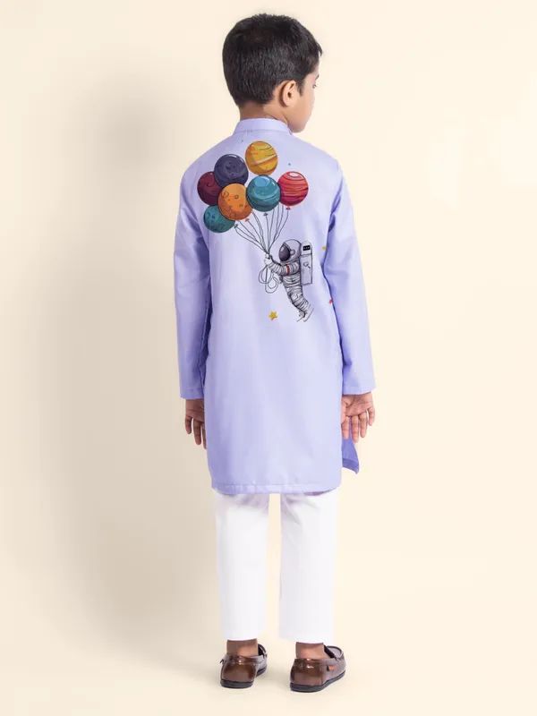Purple_Printed_Kurta_With_Pyjama_For_Boy