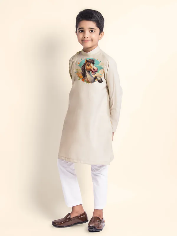 Boys_CottonCotton_Pink_Kurta