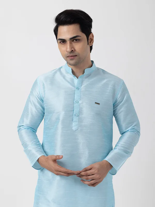 Sea-Green_Dupion_Silk_Straight_Kurta_With_Pyjama_Set_For_Men