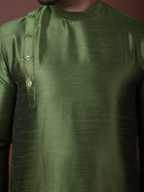 Men_Green_Kurta