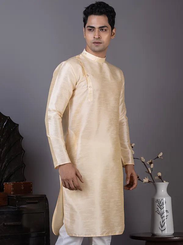 Men_Beige_Kurta