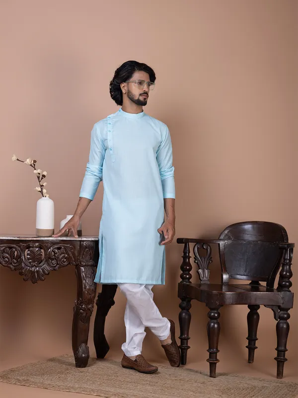 Men_Blue_Kurta