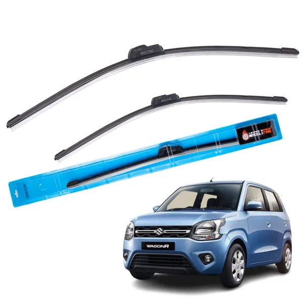 Wheelyfine_Frameless_Windshield_Wiper_(Passenger_And_Driver_Side_Wipers,_Pack_of:_2)_Maruti_WagonR_2019_Onwards_Dr_20"/Pa_16"