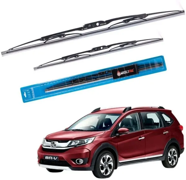 Wheelyfine_Metal_Wiper_Blade_Windshield_Wiper_(Passenger_And_Driver_Side_Wipers,_Pack_of:_2)_Honda_Br-V_(2016_Onwards)_Dr_22"/Pa_16"