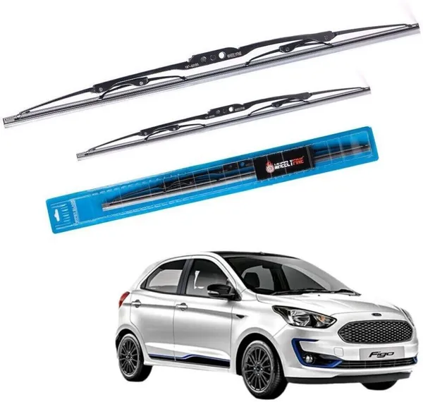 Wheelyfine_Metal_Wiper_Blade_Windshield_Wiper_(Passenger_And_Driver_Side_Wipers,_Pack_of:_2)_Ford_Figo_(2010_Onwards)_Dr_22"/Pa_16"