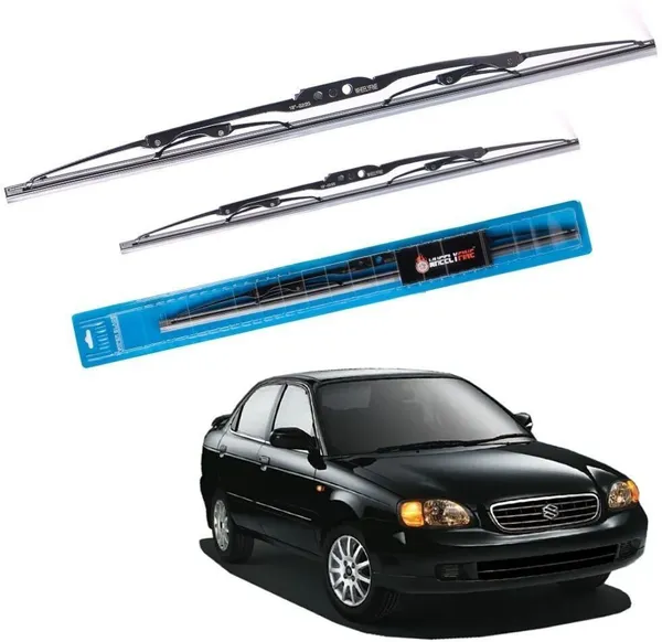 Wheelyfine_Metal_Wiper_Blade_Windshield_Wiper_(Driver_Side_or_Passenger_Side)_(Maruti_Baleno_(1999-2005)_Dr_20"/Pa_18")