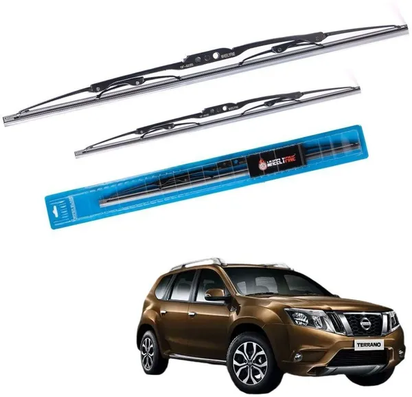 Wheelyfine_Metal_Wiper_Blade_Windshield_Wiper_(Driver_Side_or_Passenger_Side,_Pack_of:_2)_(Nissan_Terrano_(2013_Onwards)_Dr_20"/Pa_20")
