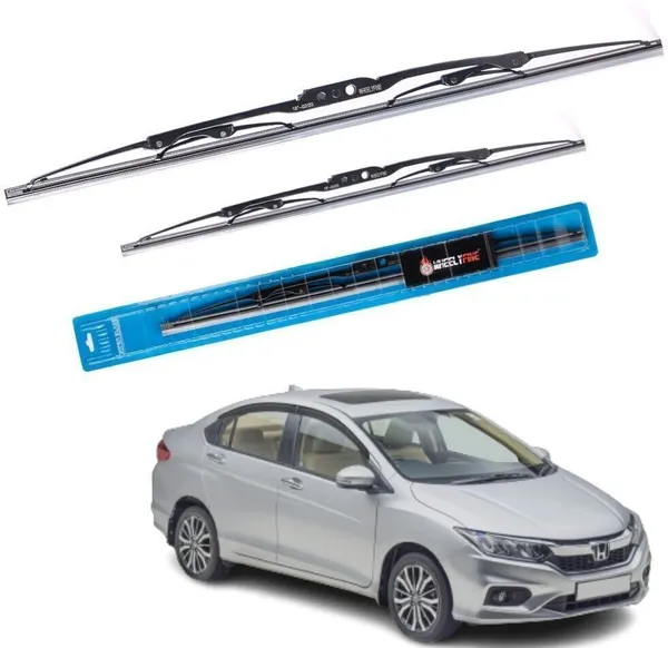Wheelyfine_Metal_Wiper_Blade_Windshield_Wiper_(Passenger_And_Driver_Side_Wipers,_Pack_of:_2)_Honda_City(2Ct)_(2013_Onwards)_Dr_22"/Pa_14"