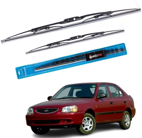 Wheelyfine_Metal_Wiper_Blade_Windshield_Wiper_(Driver_Side_or_Passenger_Side)_Hyundai_Accent_Viva_(2004_Onwards)_Dr_20"/Pa_18"