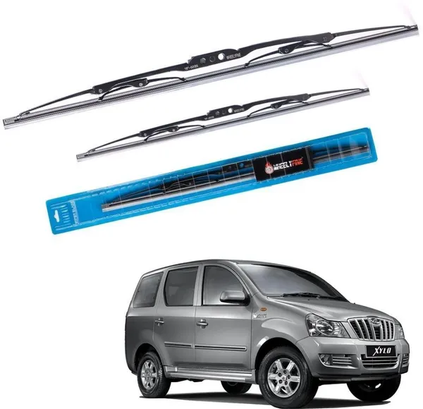 Wheelyfine_Metal_Wiper_Blade_Windshield_Wiper_(Driver_Side_or_Passenger_Side)_Mahindra_Xylo_Mhawk_(2009_Onwards)_Dr_24"/Pa_20"