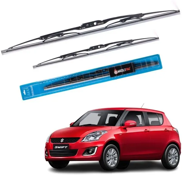 Wheelyfine_Metal_Wiper_Blade_Windshield_Wiper_(Driver_Side_or_Passenger_Side)_Maruti_Swift_(2012-2017)_Dr_21"/Pa_18"