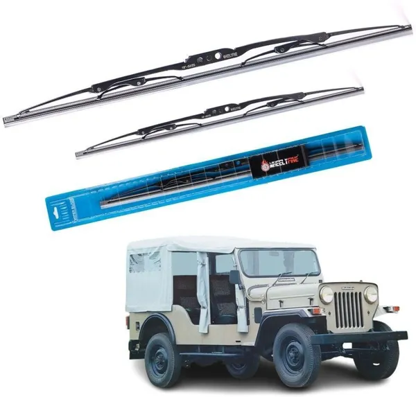 Metal_Wiper_Blade_Windshield_Wiper_For_Mahindra_Commander_(1991-2009)_Dr_12"/Pa_12"_|_Driver_Side_Or_Passenger_Side