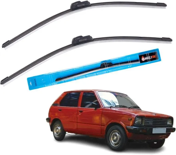 Wheelyfine_Frameless_Windshield_Wiper_(Passenger_And_Driver_Side_Wipers,_Pack_of:_2)_Maruti_Suzuki_800_(1983_Onwards)_Dr_17"/Pa_17"