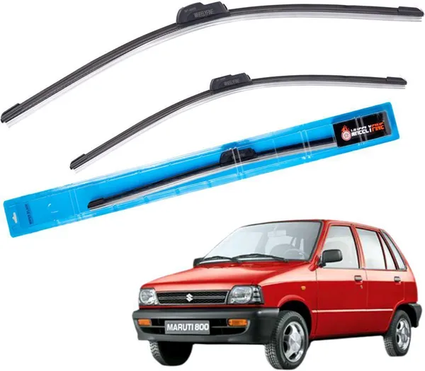 Wheelyfine_Frameless_Windshield_Wiper_(Passenger_And_Driver_Side_Wipers,_Pack_of:_2)_Maruti_Alto_800_(2000_-_2010)_Dr_18"/Pa_16"