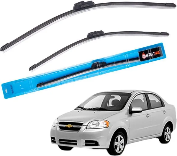 Wheelyfine_Frameless_Windshield_Wiper_(Passenger_And_Driver_Side_Wipers,_Pack_of:_2)_Chevrolet_Aveo_2006_Onwards_Dr_22"/Pa_16"