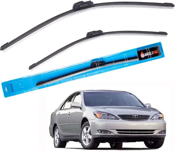 Wheelyfine_Frameless_Windshield_Wiper_(Passenger_And_Driver_Side_Wipers,_Pack_of:_2)_Toyota_Camry_(2012_-_2017)_Dr_24"/Pa_16"