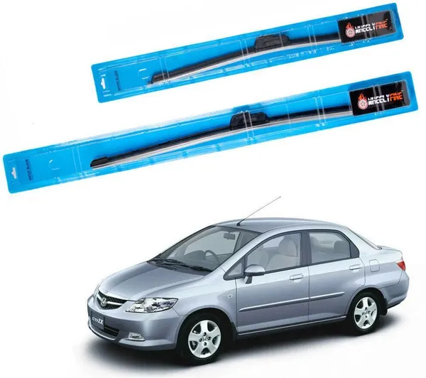 Wheelyfine_Frameless_Windshield_Wiper_(Passenger_And_Driver_Side_Wipers,_Pack_of:_2)_Honda_City_i_VTEC_E_2013_Onwards_Dr_22"/Pa_14"