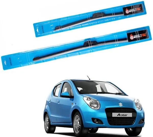 Wheelyfine_Frameless_Windshield_Wiper_(Passenger_And_Driver_Side_Wipers,_Pack_of:_2)_Maruti_Suzuki_A-star_(2008_Onwards)_Dr_21"/Pa_14"