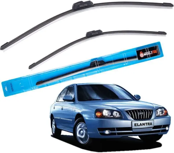 Wheelyfine_Frameless_Windshield_Wiper_(Passenger_And_Driver_Side_Wipers,_Pack_of:_2)_Hyundai_Elantra_Gen_1_(2004_-_2008)_Dr_20"/Pa_18"