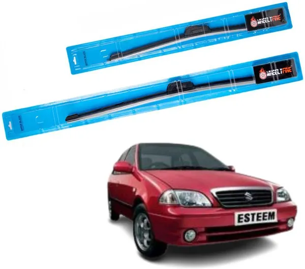 Wheelyfine_Frameless_Windshield_Wiper_(Passenger_And_Driver_Side_Wipers,_Pack_of:_2)_Maruti_Suzuki_Esteem_(1994_-_2008)_Dr_20"/Pa_18"