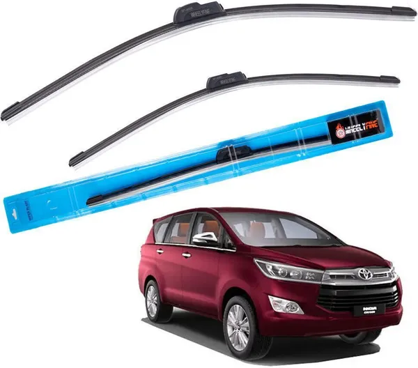 Wheelyfine_Frameless_Windshield_Wiper_(Passenger_And_Driver_Side_Wipers)_Toyota_Innova_Crysta_2016_model_Dr_24"/Pa_16"