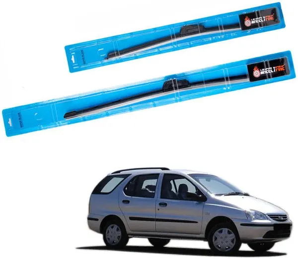 Wheelyfine_Frameless_Windshield_Wiper_(Passenger_And_Driver_Side_Wipers,_Pack_of:_2)_Tata_Indigo_Marina_2004_-_2010_Dr_24"/Pa_16"