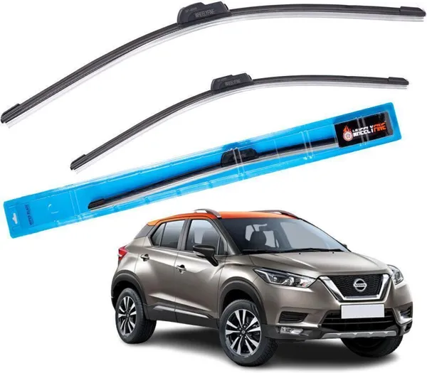 Wheelyfine_Frameless_Windshield_Wiper_(Passenger_And_Driver_Side_Wipers)_Nissan_Kicks_(2019_Onwards)_Dr_26"/Pa_16"