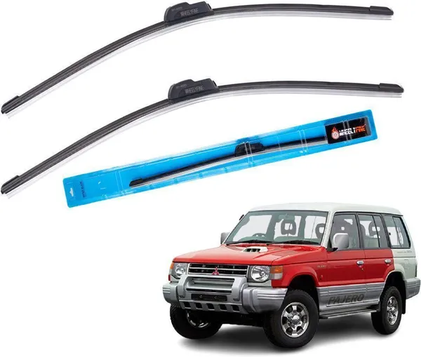 Wheelyfine_Frameless_Windshield_Wiper_(Passenger_And_Driver_Side_Wipers,_Pack_of:_2)_Mitsubishi_Pajero_(2000_Onwards)_Dr_19"/Pa_19"