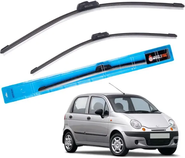 Wheelyfine_Frameless_Windshield_Wiper_(Passenger_And_Driver_Side_Wipers,_Pack_of:_2)_Daewoo_Matiz_(1998_-_2002)_Dr_22"/Pa_14"