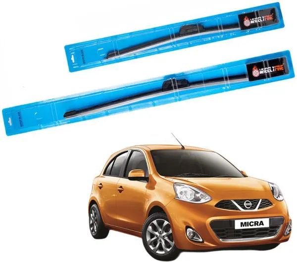 Wheelyfine_Frameless_Windshield_Wiper_(Passenger_And_Driver_Side_Wipers,_Pack_of:_2)_Nissan_Micra_(2010_Onwards)_Dr_21"/Pa_14"