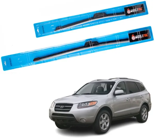 Wheelyfine_Frameless_Windshield_Wiper_(Passenger_And_Driver_Side_Wipers,_Pack_of:_1)_Hyundai_Santa_Fe_(Cm)_(2006_-_2009)_Dr_24"/Pa_18"