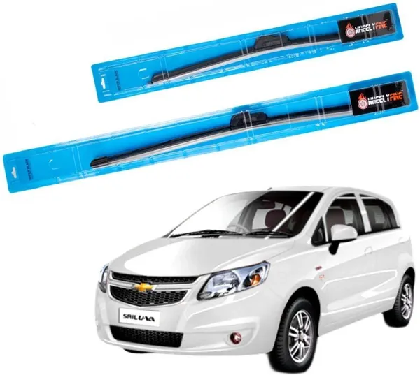 Wheelyfine_Frameless_Windshield_Wiper_(Passenger_And_Driver_Side_Wipers,_Pack_of:_2)_Chevrolet_Sail_U-VA_(2007_-_2013)_Dr_22"/Pa_16"
