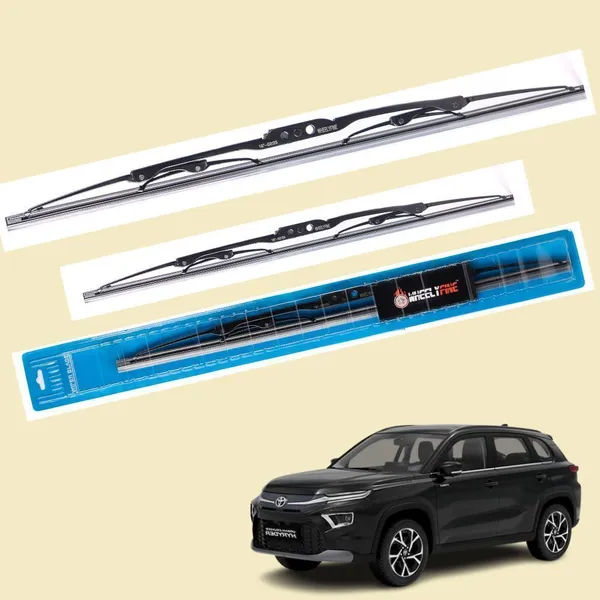 Wheelyfine_Metal_Wiper_Blade_Windshield_Wiper_(Passenger_And_Driver_Side_Wipers,_Pack_of:_2)_Toyota_Urban_Cruiser_Hyryder_2022_+_Dr_24"/Pa_16"