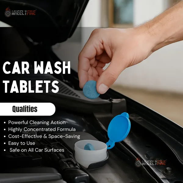 Wheelyfine_Metal_Wiper_Blade_Windshield_Wiper_(Passenger_And_Driver_Side_Wipers,_Pack_of:_2)_Hyundai_Venue_2019-2023_Dr_24"/Pa_18"_|_10_pcs_Washer_Tablets