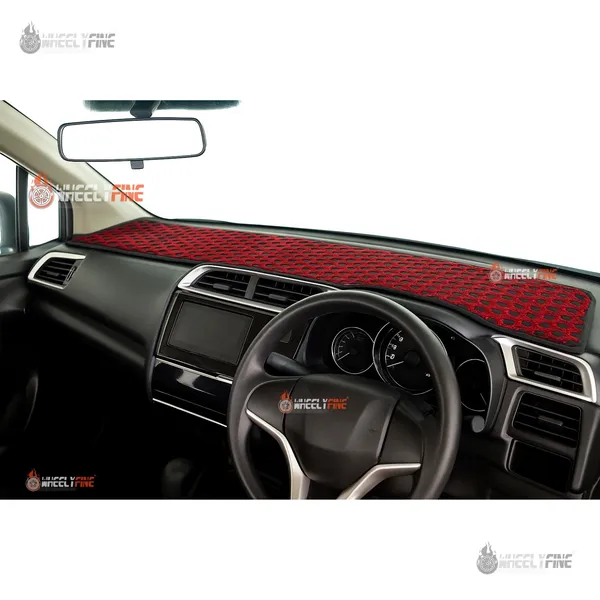 Wheelyfine_Maroon_Car_Universal_Fitment_Dashboard_Protection_Begu_Durry_Cloth_Cover_For_Car_&_Pickup_Trucks_|_Pack_of_1_pc