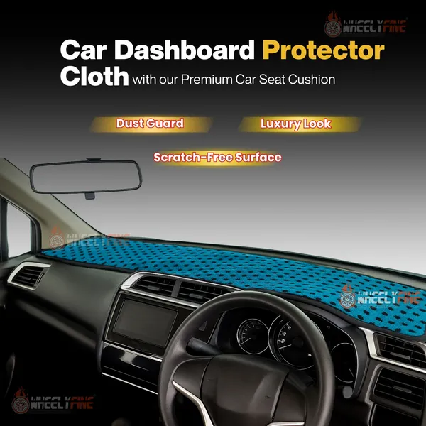 Wheelyfine_Blue_Car_Universal_Fitment_Dashboard_Protection_Begu_Durry_Cloth_Cover_For_Car_&__Pickup_Truck_|__Pack_of_1_pc