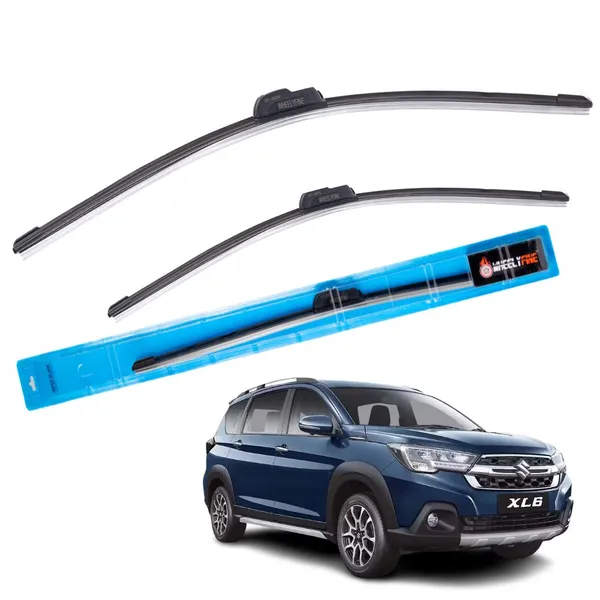 Wheelyfine_Frameless_Windshield_Wiper_(Passenger_And_Driver_Side_Wipers,_Pack_of:_2)_Maruti_XL6_2019_Onwards_Dr_24"/Pa_16"