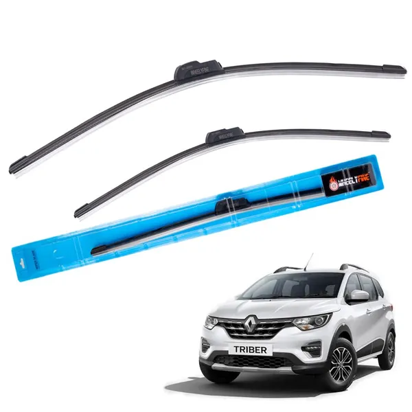 Wheelyfine_Frameless_Windshield_Wiper_(Passenger_And_Driver_Side_Wipers,_Pack_of:_2)_Renault_Triber_2019_onwards_Dr_20"/Pa_16"